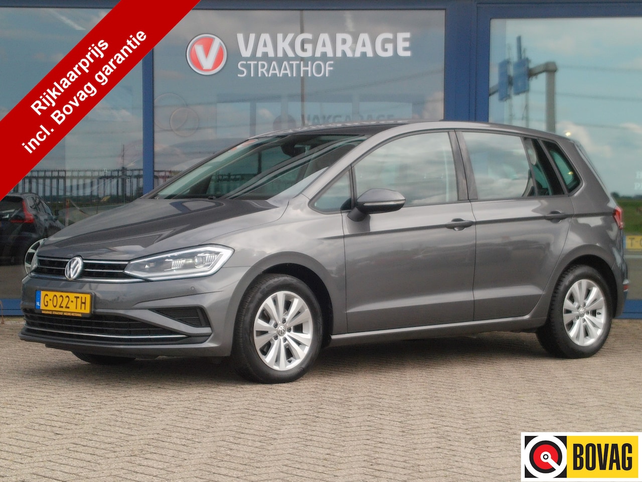 Volkswagen Golf Sportsvan - 1.0 TSI Comfortline 1.0 TSI Comfortline, Automaat / Trekhaak / Full LED / Camera + Sensoren / ErgoActive - AutoWereld.nl