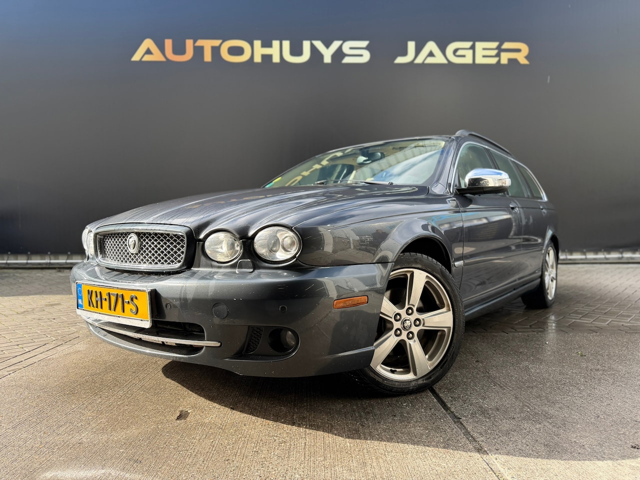 Jaguar X-type Estate - 2.5 V6 Leder Stoelverwarming Houtenstuur Luxe-Line - AutoWereld.nl
