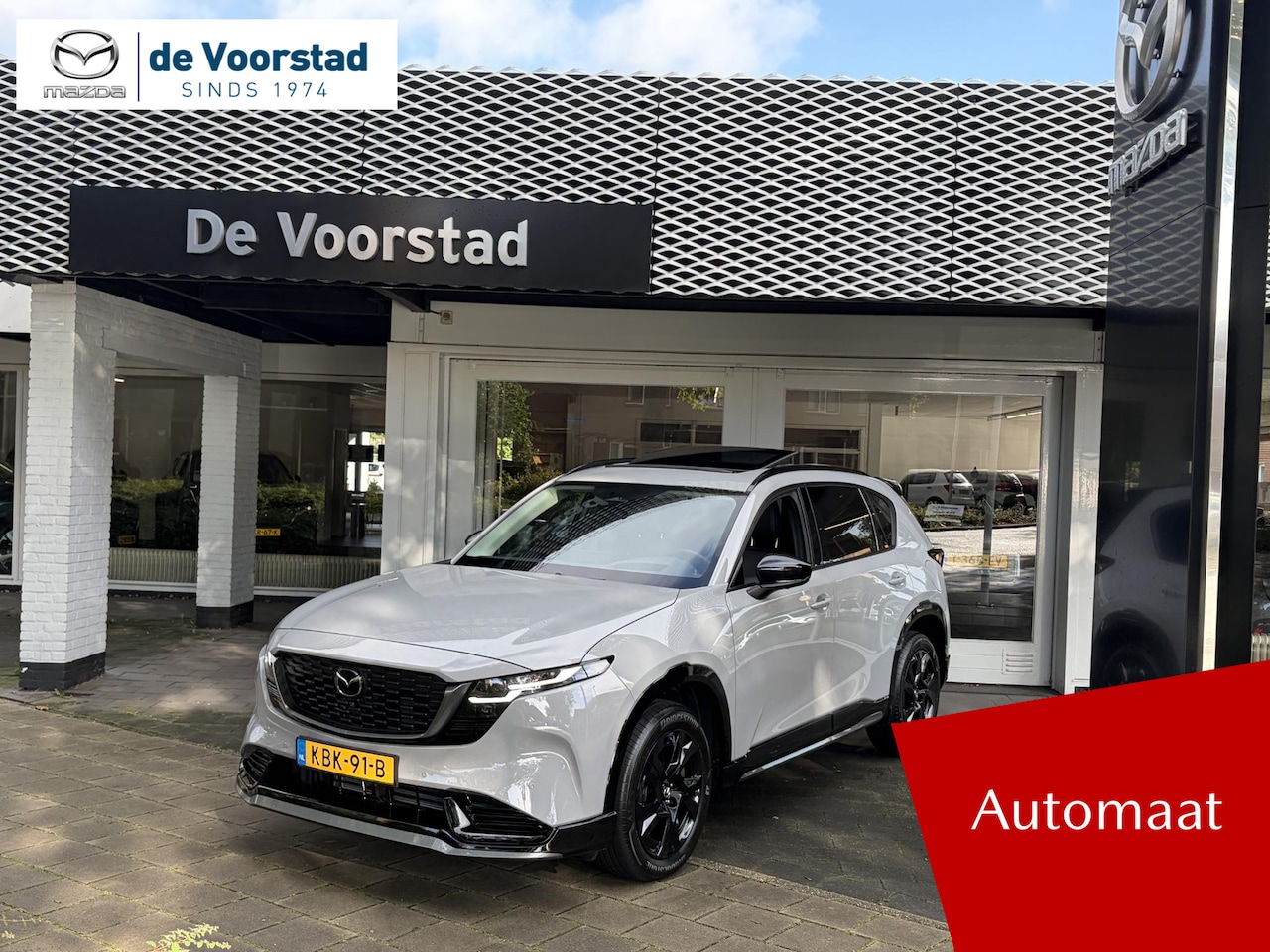 Mazda CX-5 - 2.5 E-SKYACTIV G 141 M HYBRID Homura | Panorama dak | Full Options !!  | DEMO | nieuwprijs - AutoWereld.nl