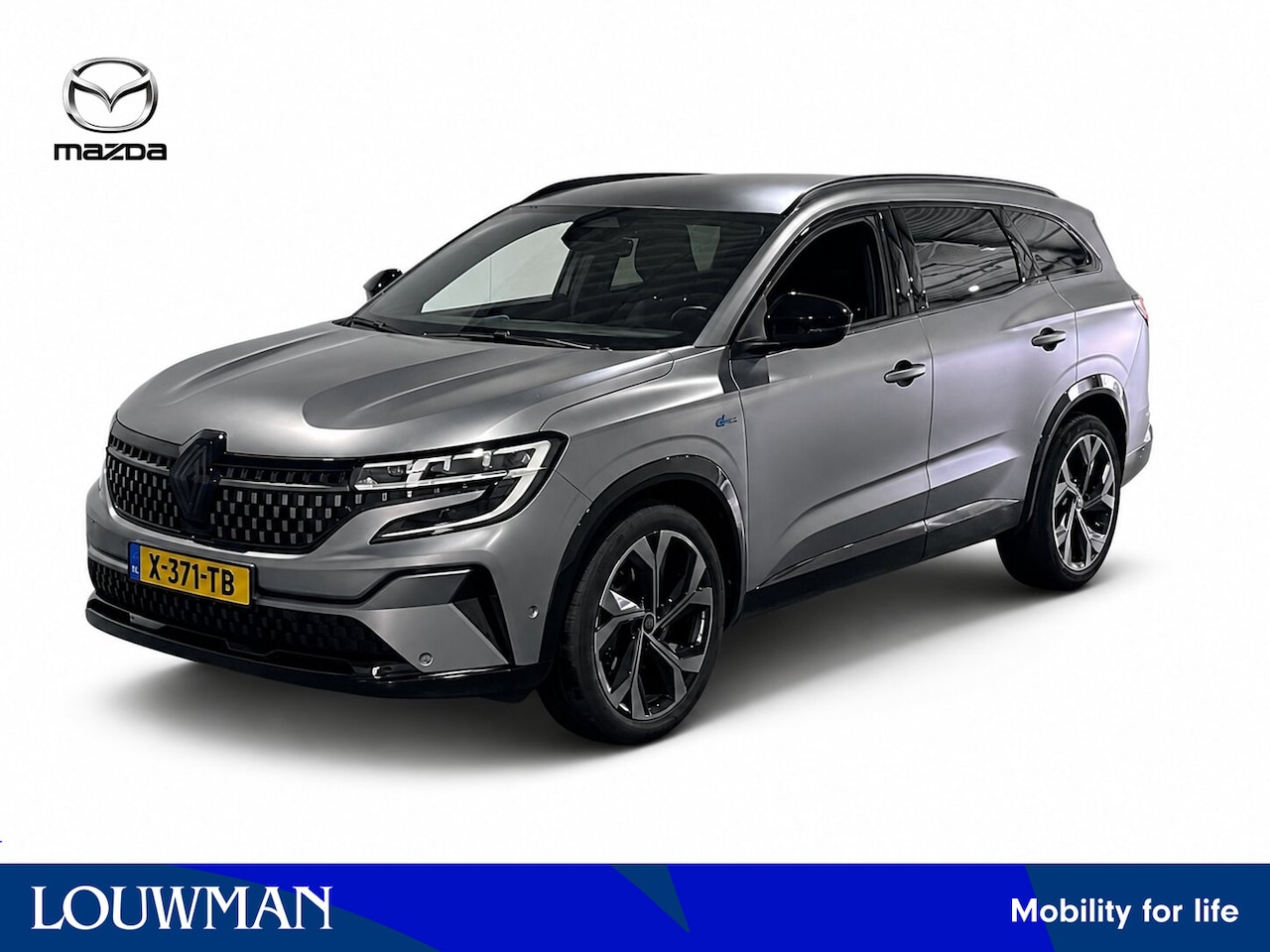Renault Espace - E-Tech full hybrid 200 esprit Alpine 7p. | Pack advanced driving assist | Mat grijs | Stuu - AutoWereld.nl
