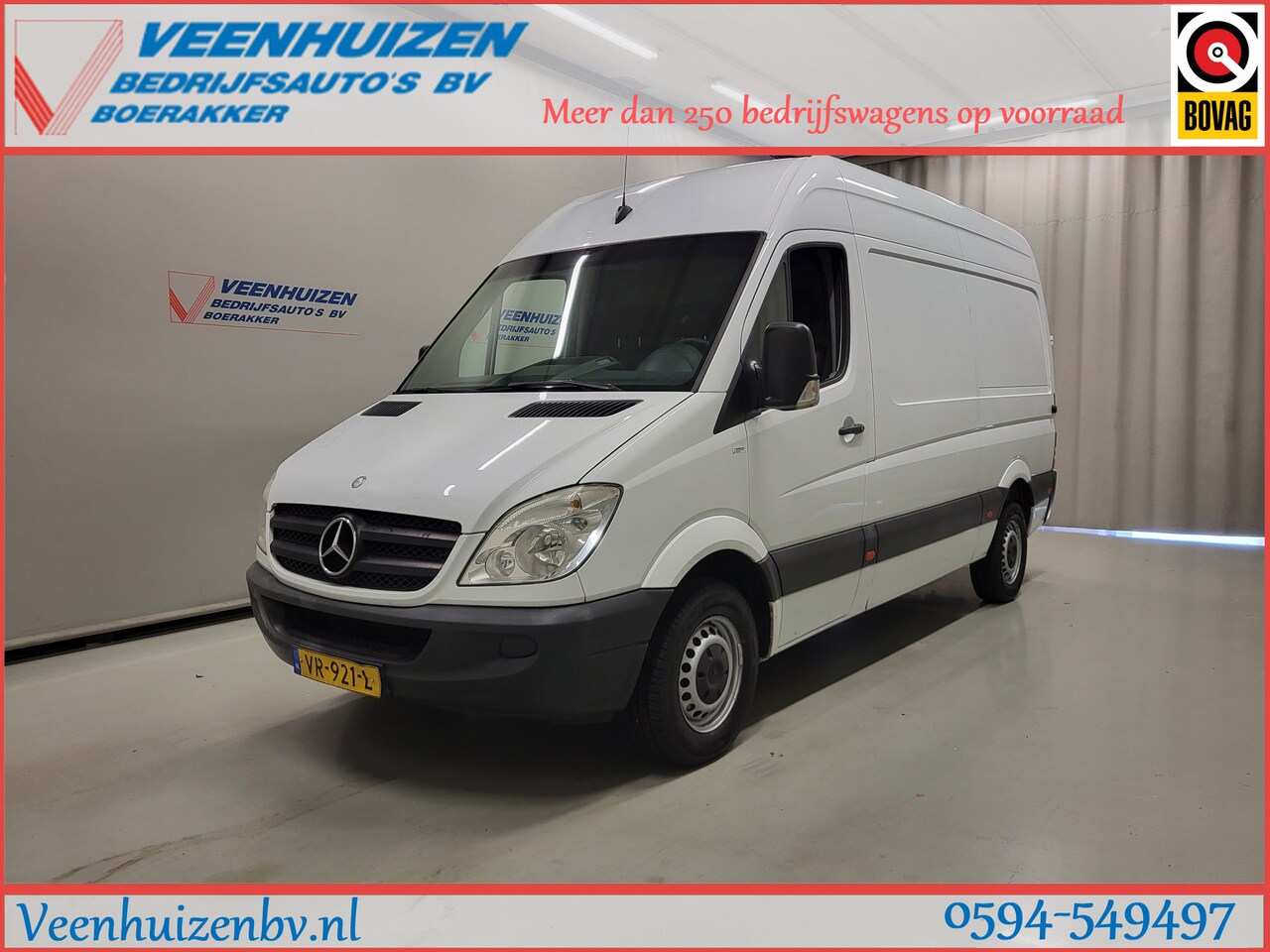 Mercedes-Benz Sprinter - 213CDI L2/H2 Airco Apk tot 23-10-2026! - AutoWereld.nl