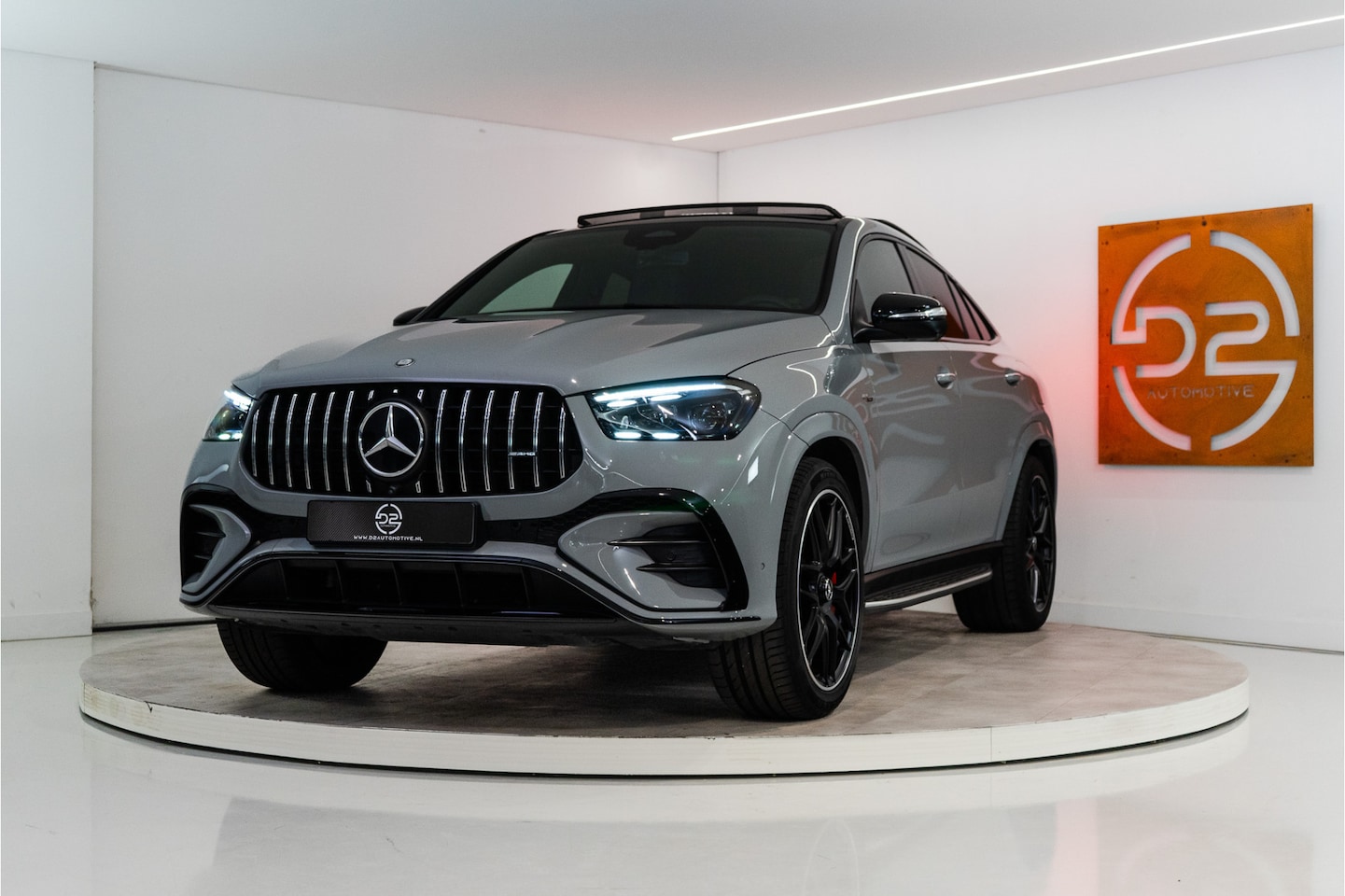 Mercedes-Benz GLE-Klasse Coupé - AMG 53 Hybrid 4MATIC+ Premium + 544PK | Alpine Grey | Pano | Sfeer | Burmester | BOMVOL! F - AutoWereld.nl