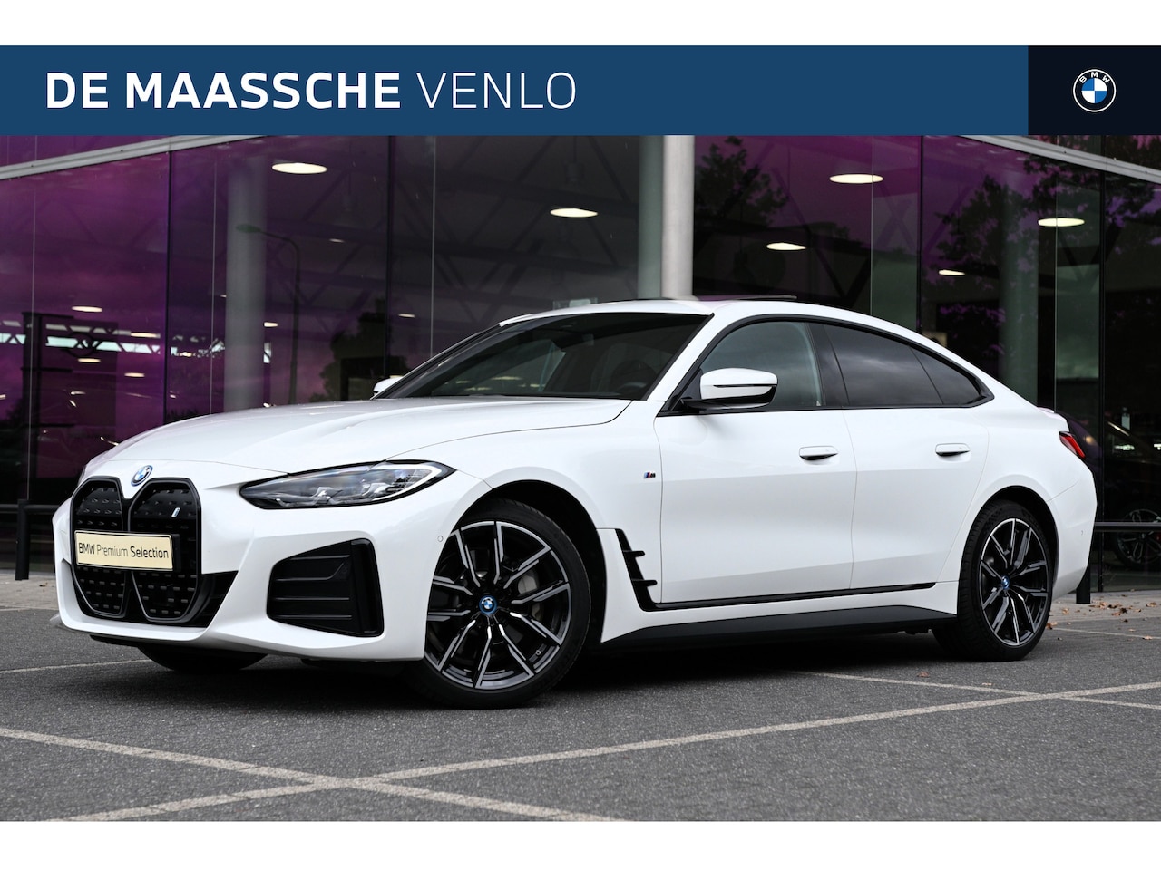 BMW i4 - eDrive40 High Executive M Sport / Achteruitrijcamera / Comfort Access / Active Cruise Cont - AutoWereld.nl