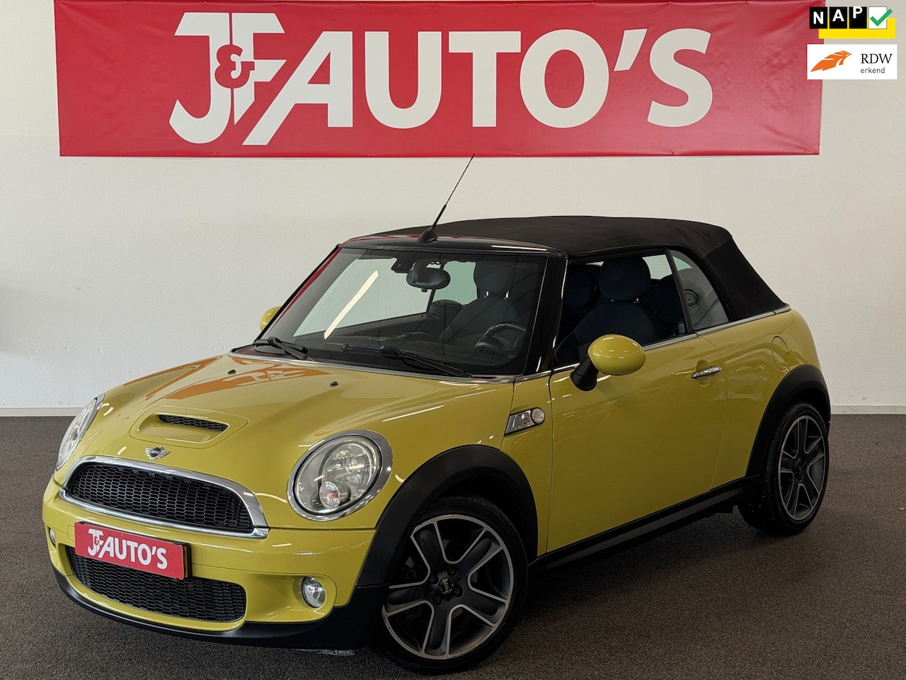 MINI Cabrio - 1.6 Cooper Chili|ECC AIRCO|CRUISE|ELEC PAKKET - AutoWereld.nl