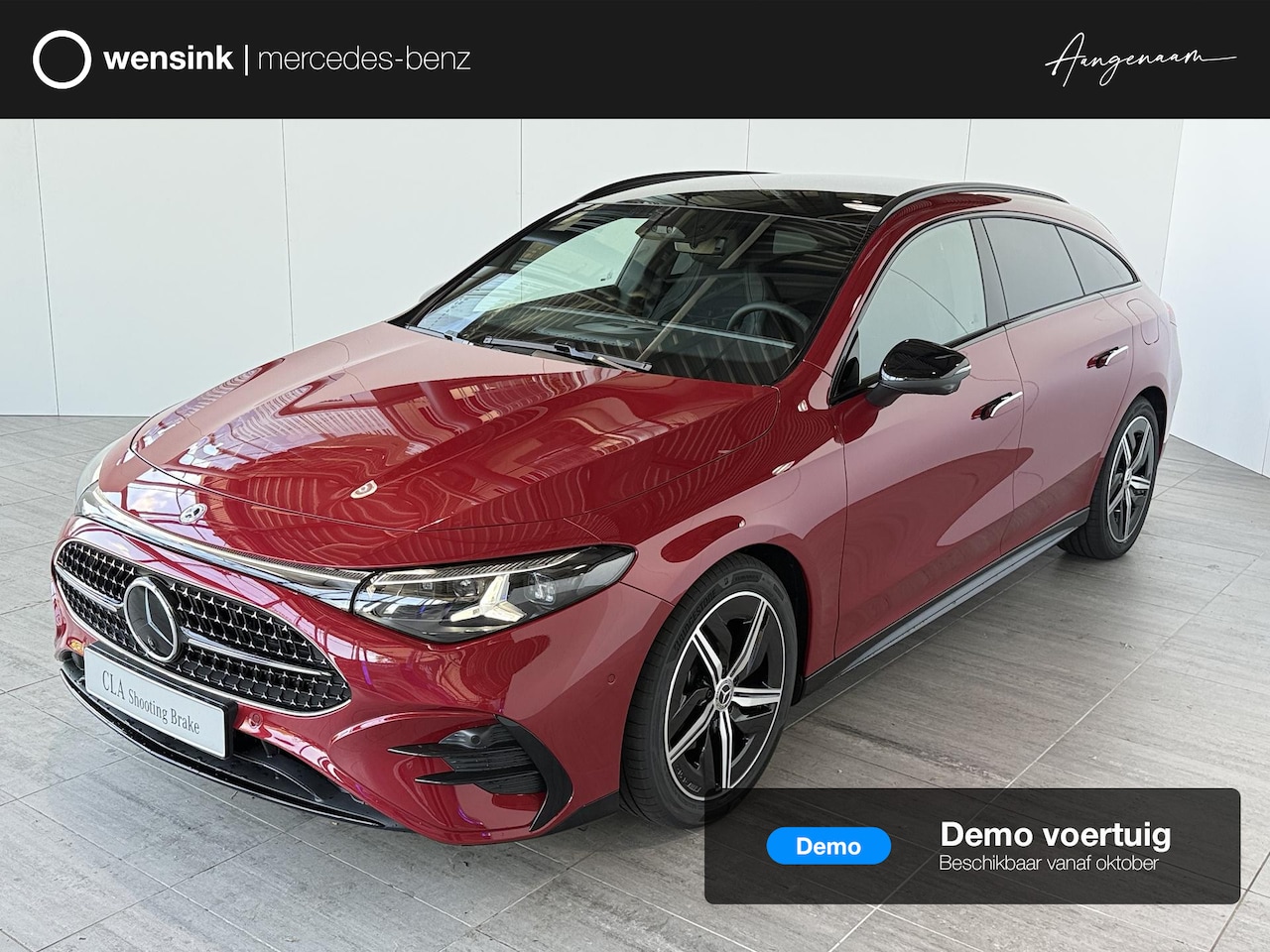Mercedes-Benz CLA-klasse Shooting Brake - 180 Business Solution AMG | Trekhaak | Multibeam | Panoramadak | Night Pakket | - AutoWereld.nl