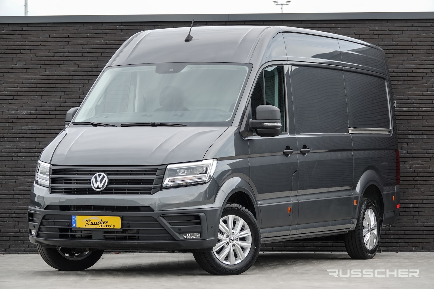 Volkswagen Crafter - L3H3 | 2.0Tdi 140Pk Aut. | Stoel-Stoel | 2xSchuifdeur | LED | Achteruitrijcamera | Indium - AutoWereld.nl