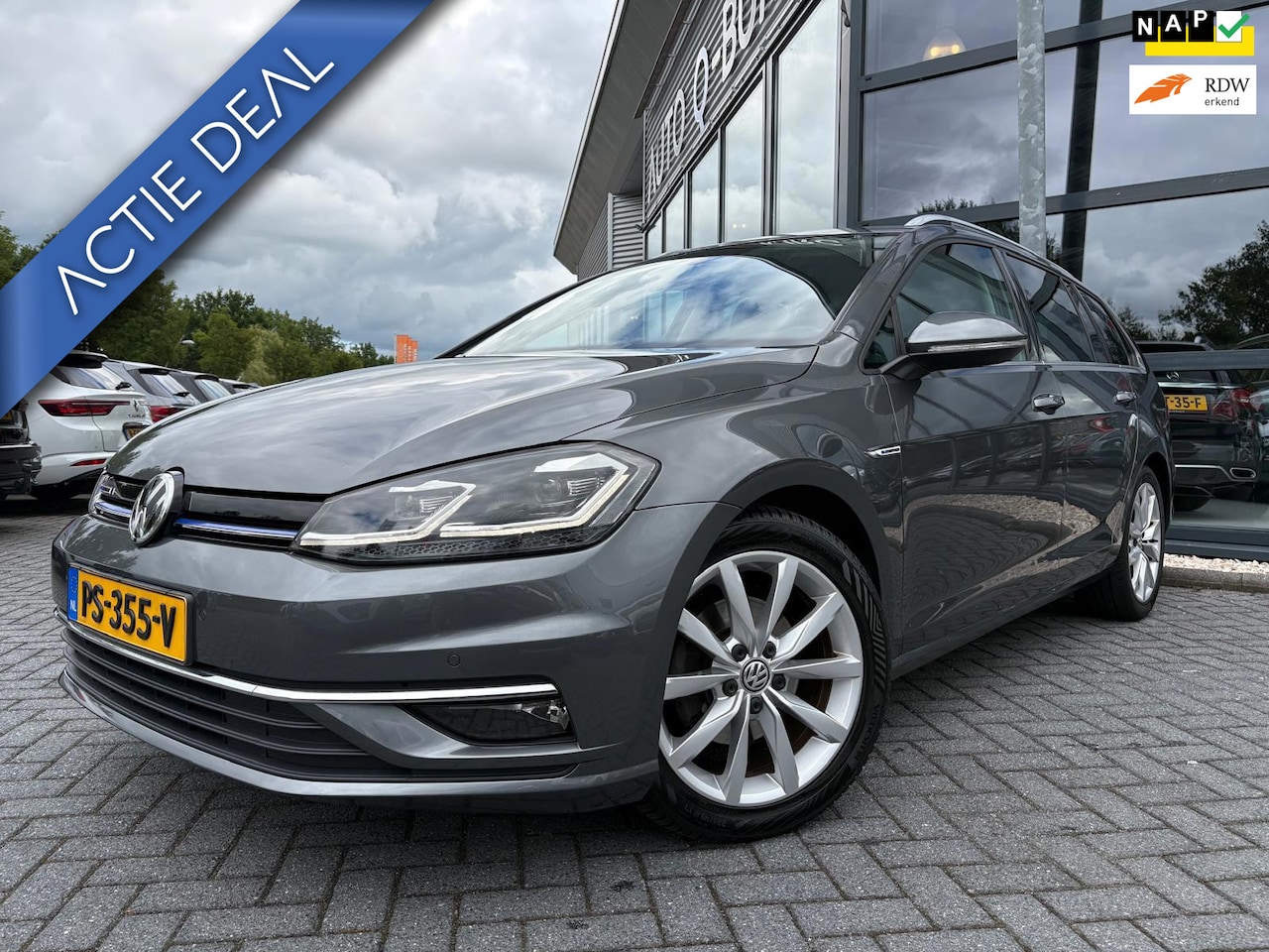 Volkswagen Golf Variant - 1.5 TSI Highline | DSG Automaat | Virtual | Climate | Cruise | PDC | LED | Carplay | Goed - AutoWereld.nl