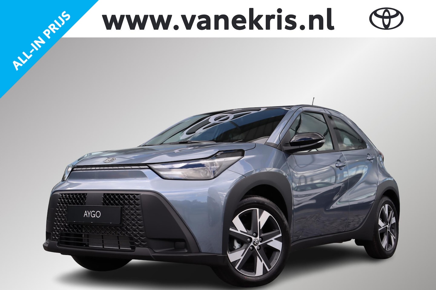 Toyota Aygo X - Hybrid 115 play Go Pack, LM velgen €1.500 inruil voordeel! - AutoWereld.nl