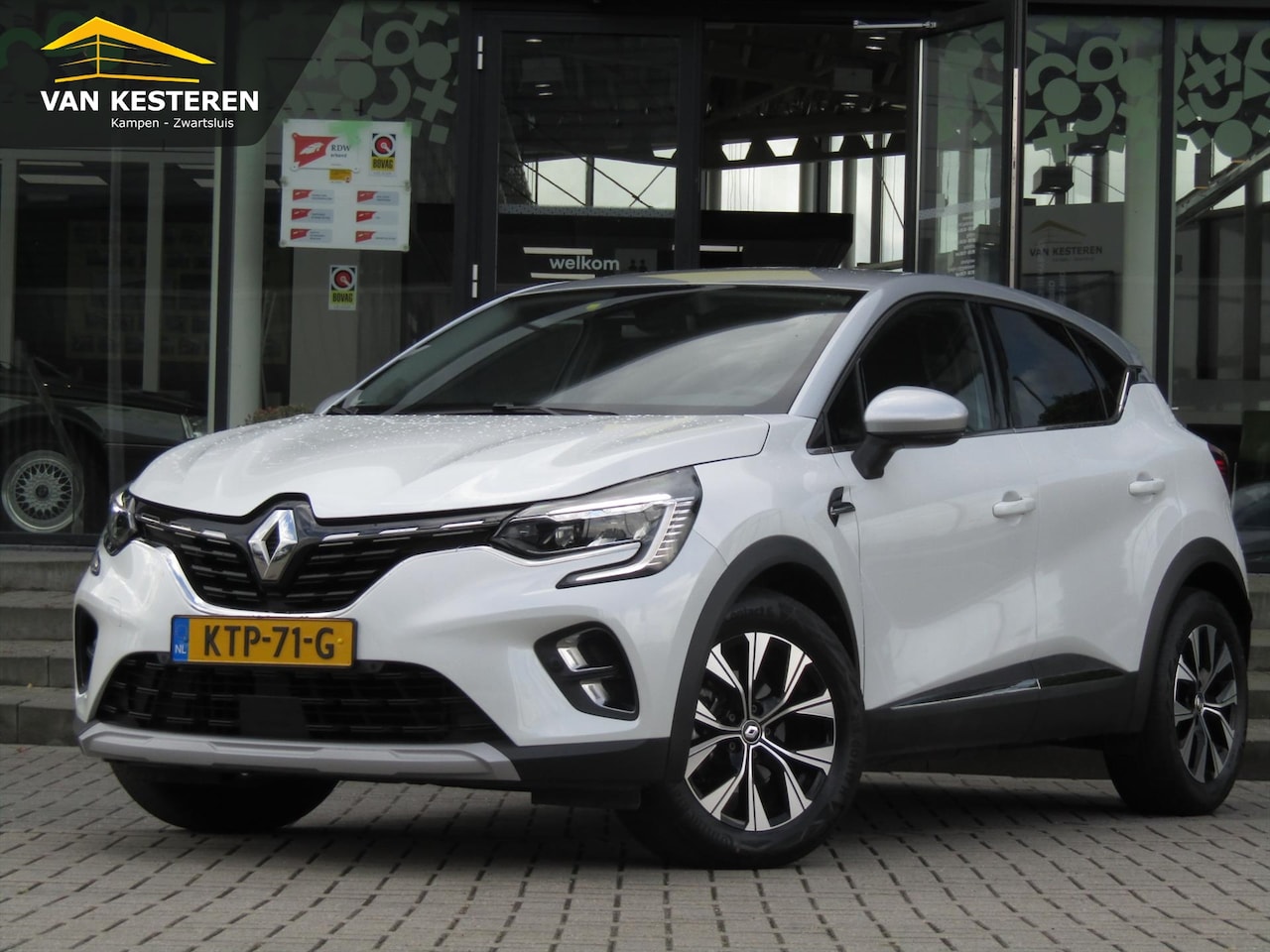 Renault Captur - E-Tech Hybrid 145pk Aut Techno / Navigatie / Camera / Cruise-Control / Handsfree / Zeer Co - AutoWereld.nl