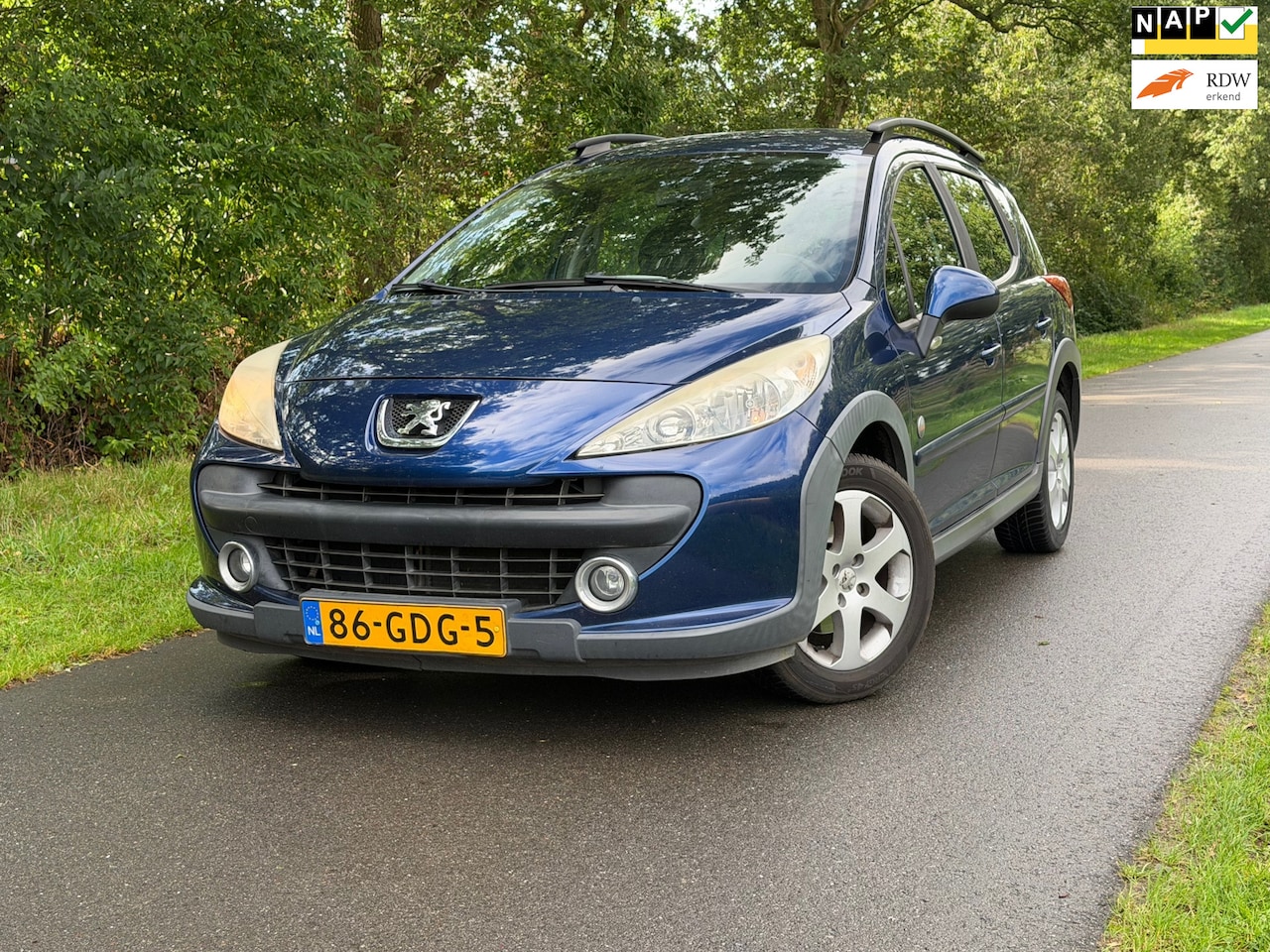 Peugeot 207 SW Outdoor - 1.4 VTi X-line | " 135.000 " KM + Airco + Cruise Nu € 2.450,- !!! - AutoWereld.nl