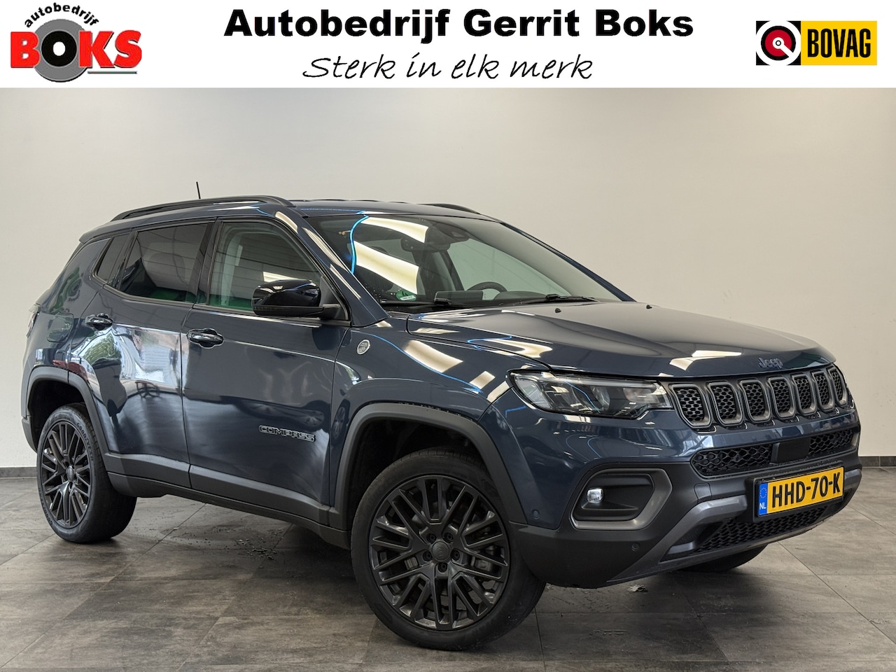 Jeep Compass - 4xe 240 Plug-in Hybrid Electric Trailhawk Leder ACC PDC Carplay - AutoWereld.nl