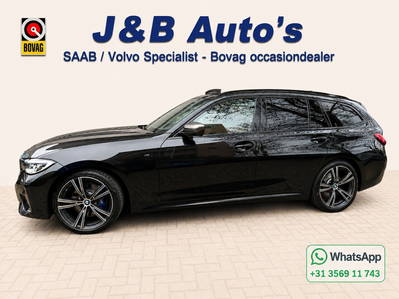 BMW 3-serie Touring - M340i xDrive High Executive Msport Laser Led Dealeronderhouden Schuif/kantel dak Trekhaak - AutoWereld.nl