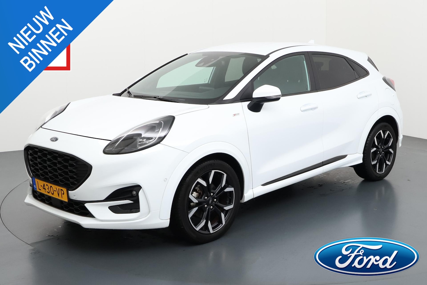 Ford Puma - Eco Hybrid Automaat ST-Line X Navi Camera Ad. Cruise Winter Parking Dodehoek pack Dealeron - AutoWereld.nl