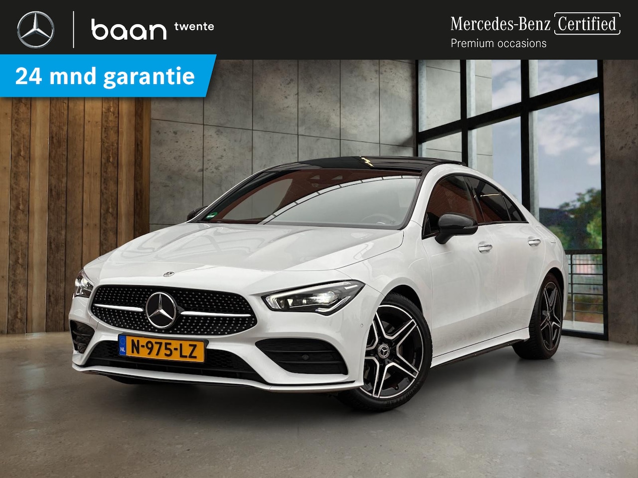 Mercedes-Benz CLA-Klasse - 200 Business Solution AMG | Panoramadak | Memorypakket | Achteruitrijcamera | Stoelverwarm - AutoWereld.nl
