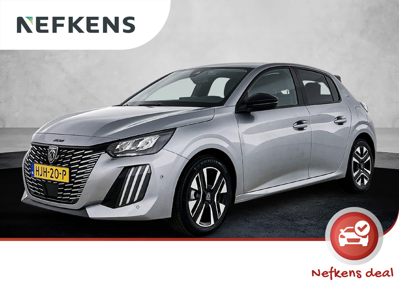 Peugeot 208 - 1.2 Hybrid 110pk Allure Automaat | Navigatie | 360 Camera | Cruise Control | 16"LMV | Dode - AutoWereld.nl