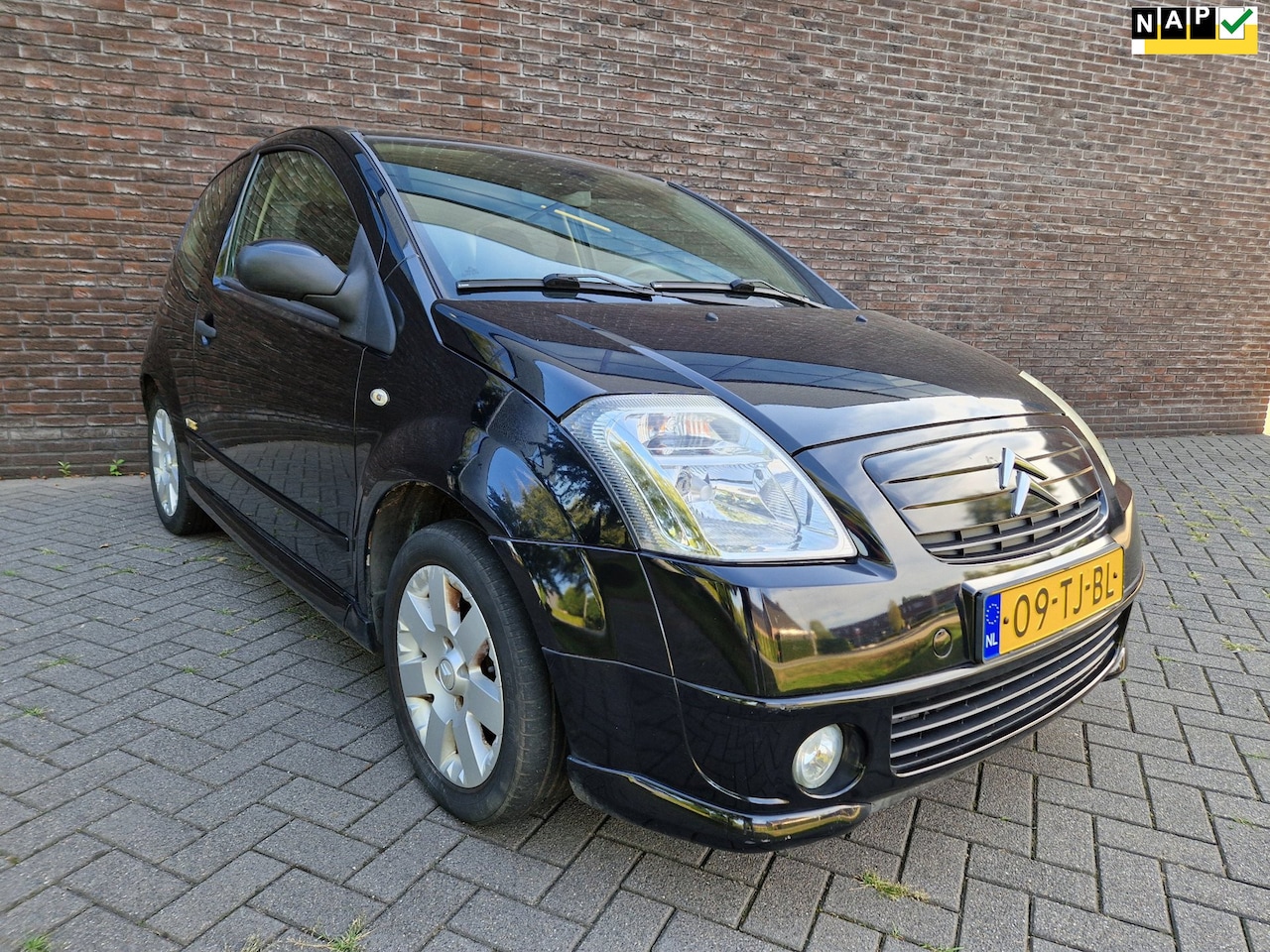 Citroën C2 - 1.4i VTR trekhaak airco APK 08-'27 LM velg PDC - AutoWereld.nl