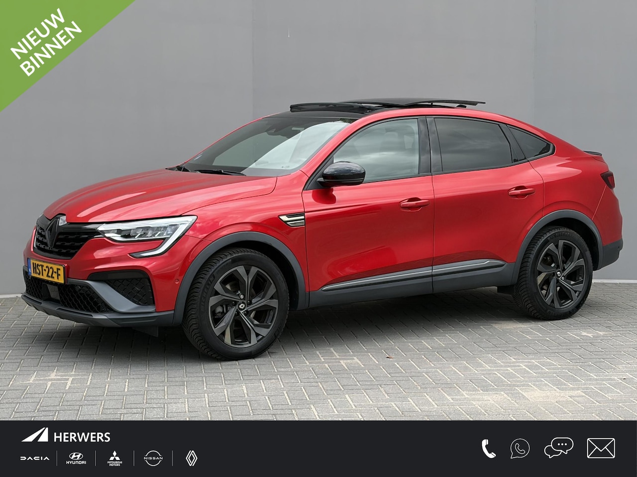 Renault Arkana - 1.6 E-Tech hybrid 145 E-Tech engineered / Adaptieve Cruise Control / Elektrisch schuif/kan - AutoWereld.nl