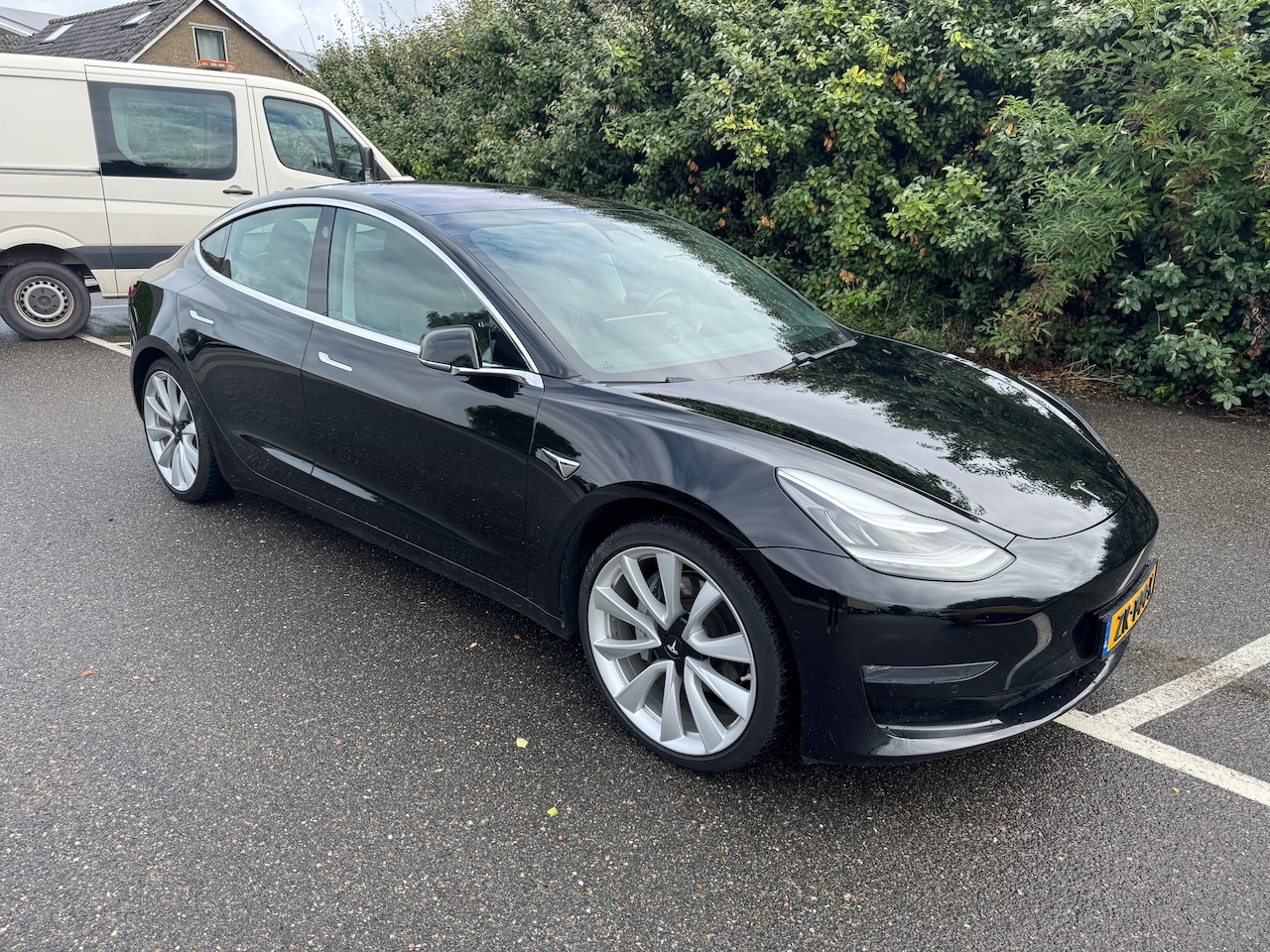 Tesla Model 3 - Long Range RWD Tesla Model 3 Long Range RWD 75 kWh | SOH 84% | Lichtmetal - AutoWereld.nl