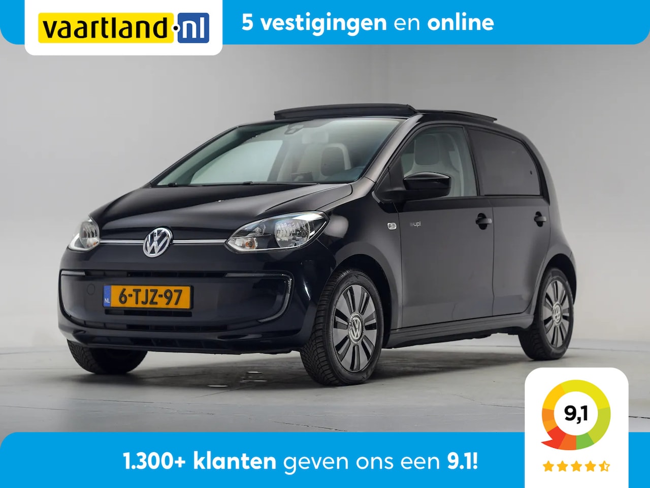 Volkswagen e-Up! - e-up! [ Panorama Navi PDC Stoelverwarming ] - AutoWereld.nl