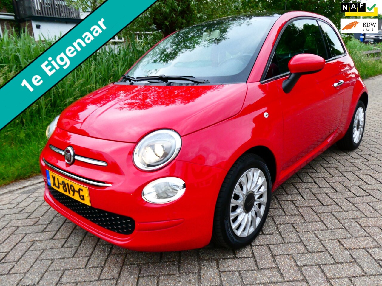 Fiat 500 - 0.9 TwinAir Turbo 80pk 1e eig. Airco Panorama 89.000km. - AutoWereld.nl
