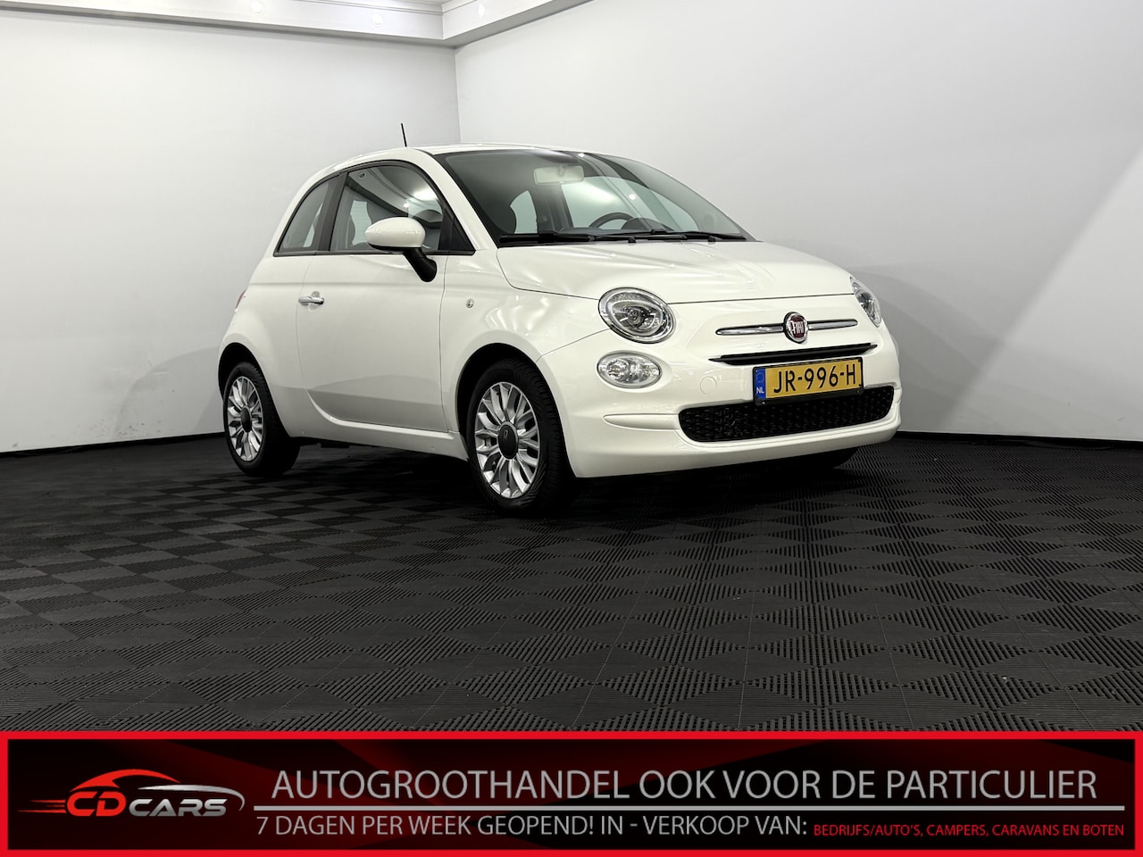 Fiat 500 - 0.9 TwinAir Turbo Popstar Airco, Mistlamp, Radio, Lichtmetalen velgen, Ecomode - AutoWereld.nl