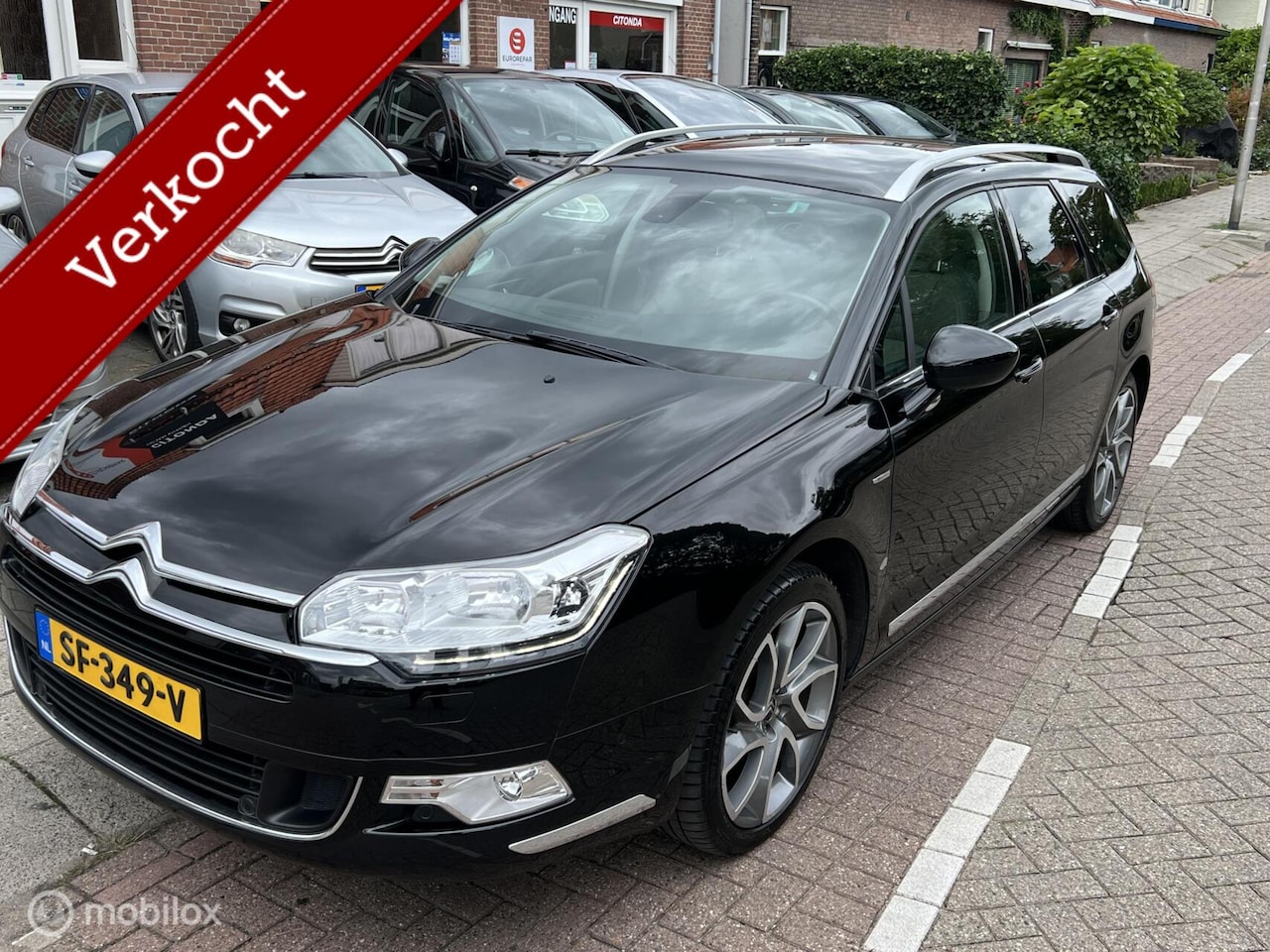 Citroën C5 Tourer - 1.6 THP Exclusive 1.6 THP Exclusive, AUTOMAAT 6 BAK , LEER. - AutoWereld.nl