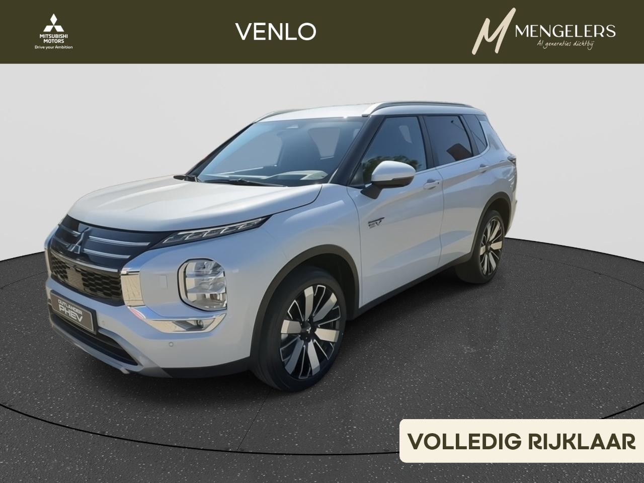 Mitsubishi Outlander - 2.4 PHEV Intense+ RIJKLAAR | Nieuw uit voorraad leverbaar - AutoWereld.nl