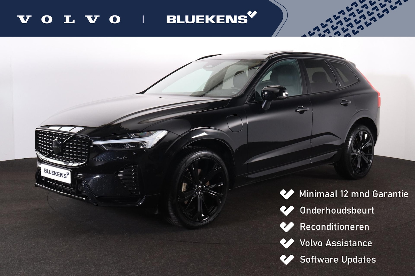Volvo XC60 - T8 Recharge AWD Ultra Black Edition - Panorama/schuifdak - IntelliSafe Assist & Surround - - AutoWereld.nl