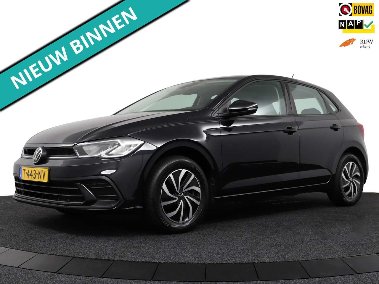 Volkswagen Polo - 1.0 TSI Life VC/Ad.Cruise/Carplay/Navi/LM-vlg - AutoWereld.nl