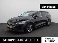 Ford Focus Wagon - 1.0 EcoBoost Hybrid Titanium | Apple Carplay / Android Auto | Parkeersensoren | Privacy Gl