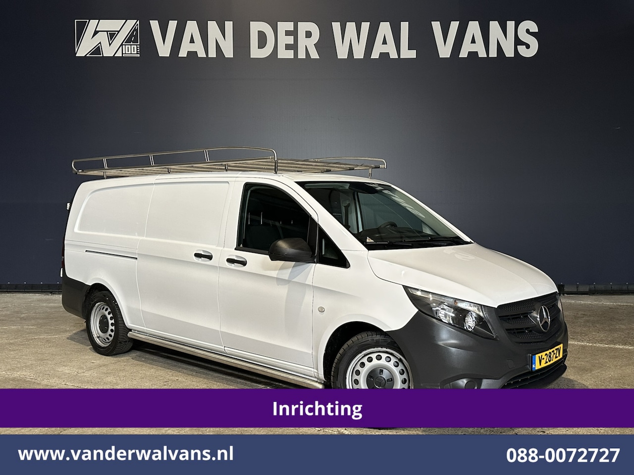Mercedes-Benz Vito - 114 CDI 136pk L3H1 Inrichting Euro6 Airco | Camera | Navigatie | Imperiaal | Trekhaak Side - AutoWereld.nl