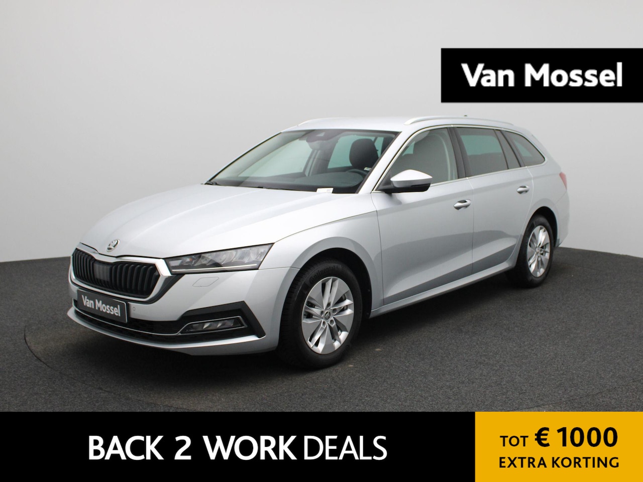 Skoda Octavia Combi - 1.0 TSI Clever | Climate Control | Stoelverwarming | Sfeerverlichting | Parkeersensoren | - AutoWereld.nl
