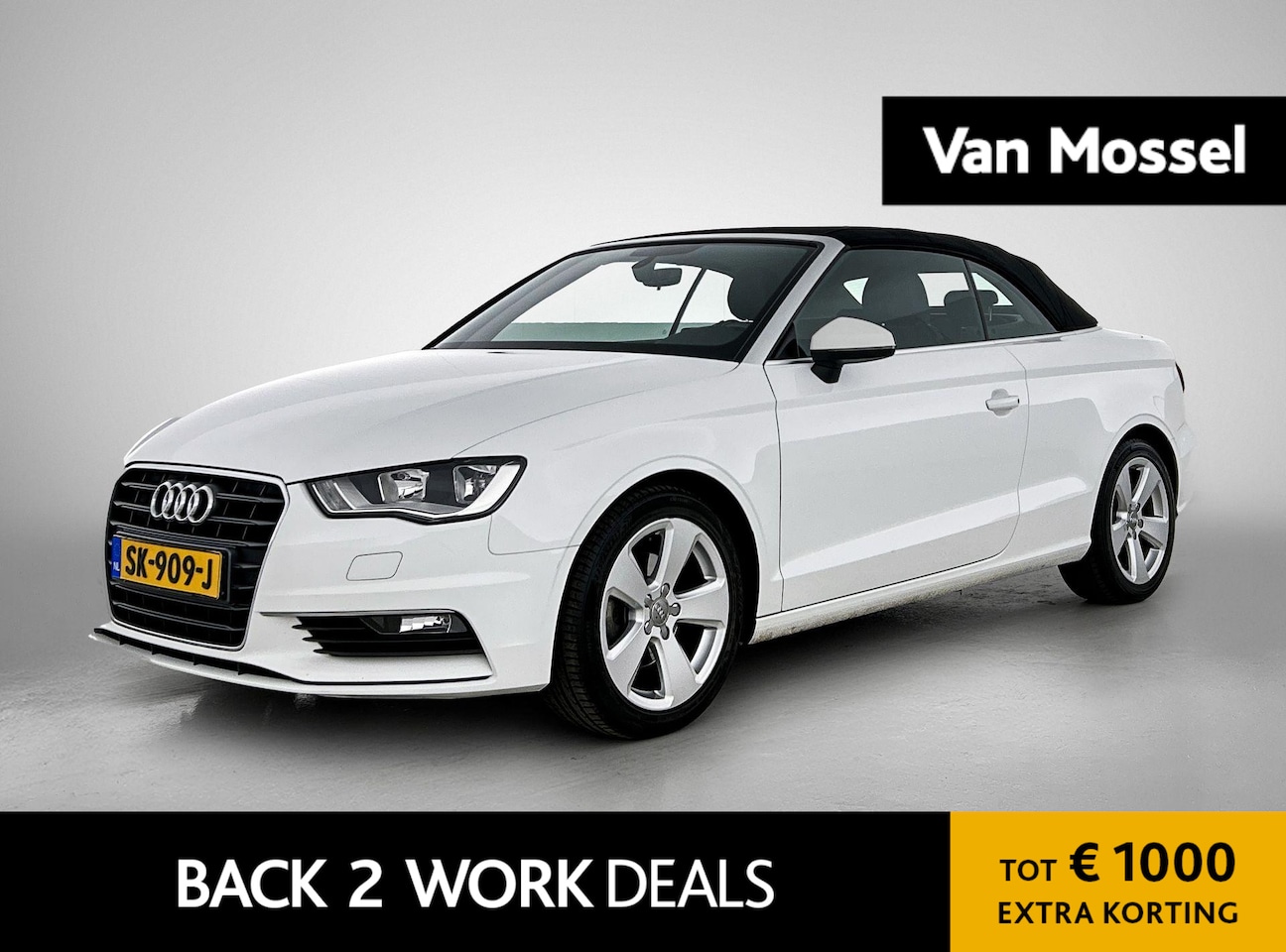 Audi A3 Cabriolet - 1.4 TFSI Ambition Sport Edition | NAVIGATIE | STOELVERWARMING | CLIMATE CONTROL | CRUISE C - AutoWereld.nl