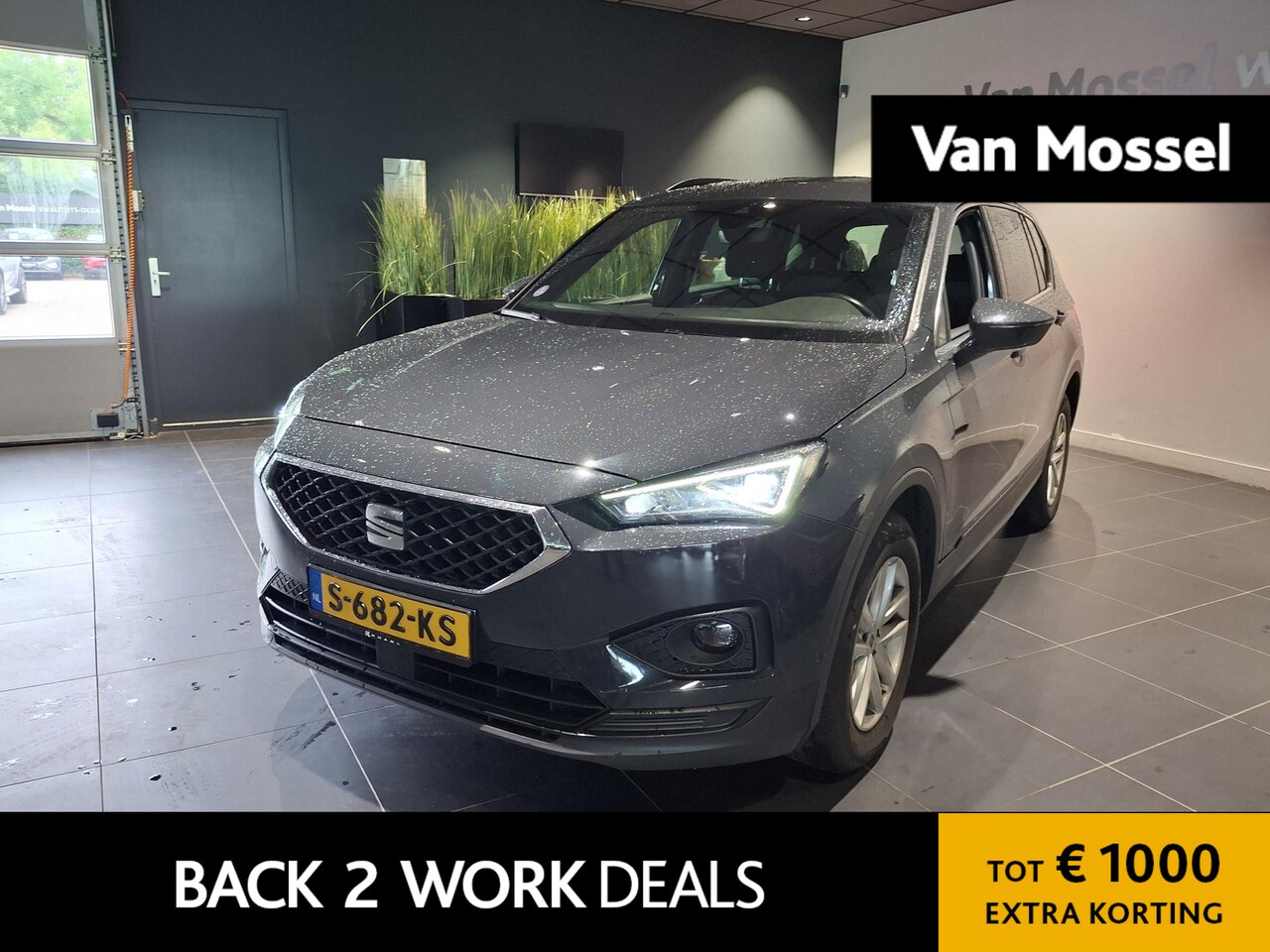 SEAT Tarraco - 1.5 TSI Style Business Intense | ACHTERUITRIJCAMERA | NAVIGATIE | APPLE CARPLAY / ANDROID - AutoWereld.nl