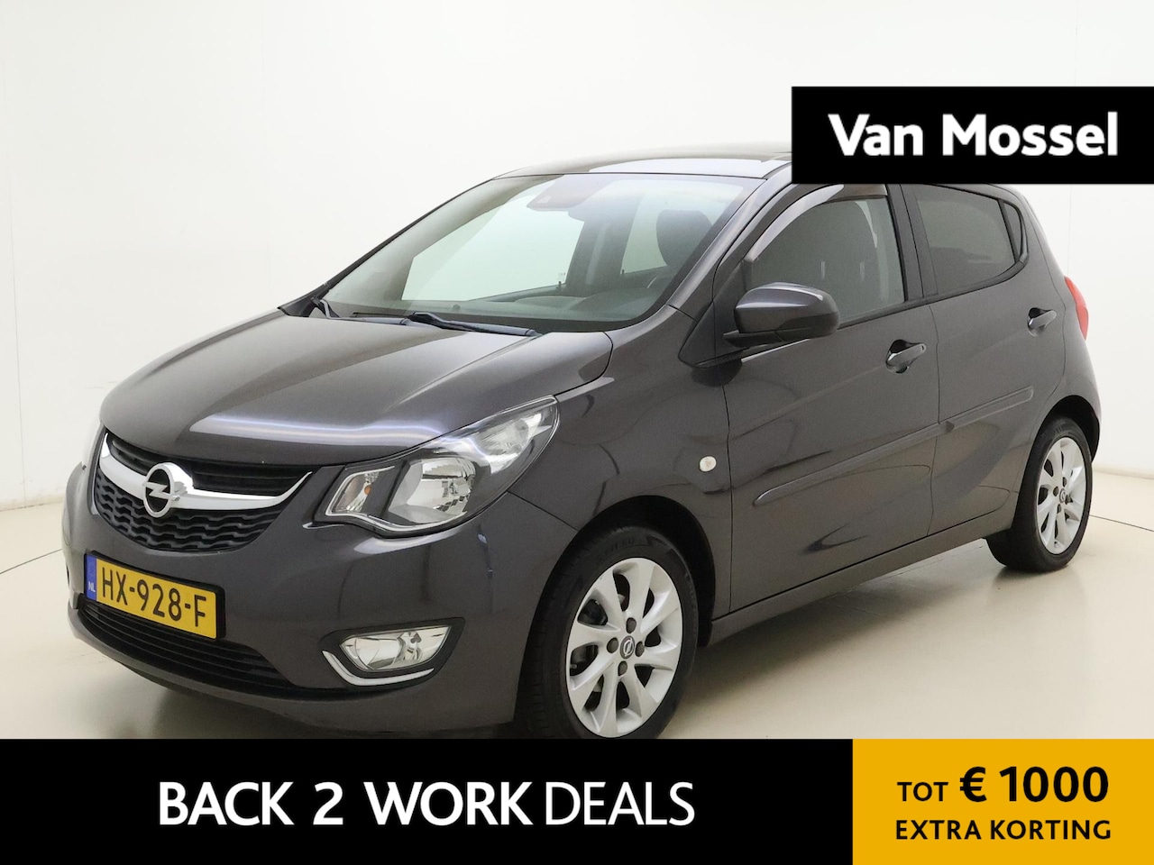 Opel Karl - 1.0 ecoFLEX Cosmo | Panoramadak | Half Leder | Cruise Control | Climate Control | 12 MAAND - AutoWereld.nl