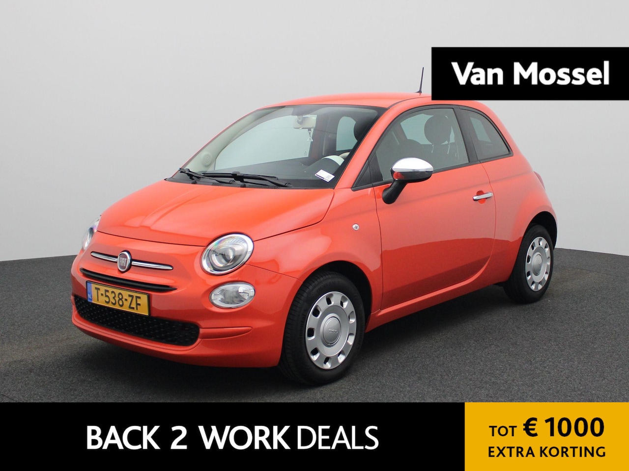 Fiat 500 - 1.0 Hybrid | Airco | DAB | Apple Carplay / Android Auto | - AutoWereld.nl