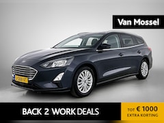 Ford Focus Wagon - 1.0 EcoBoost Hybrid Titanium X Business | ACHTERUITRIJCAMERA | NAVIGATIE | BLUETOOTH | CRU