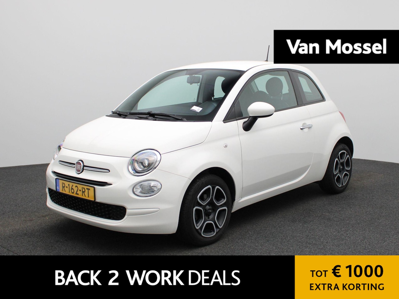 Fiat 500 - 1.0 Hybrid Club | CRUISE CONTROL | LMV | LED | AIRCO | - AutoWereld.nl
