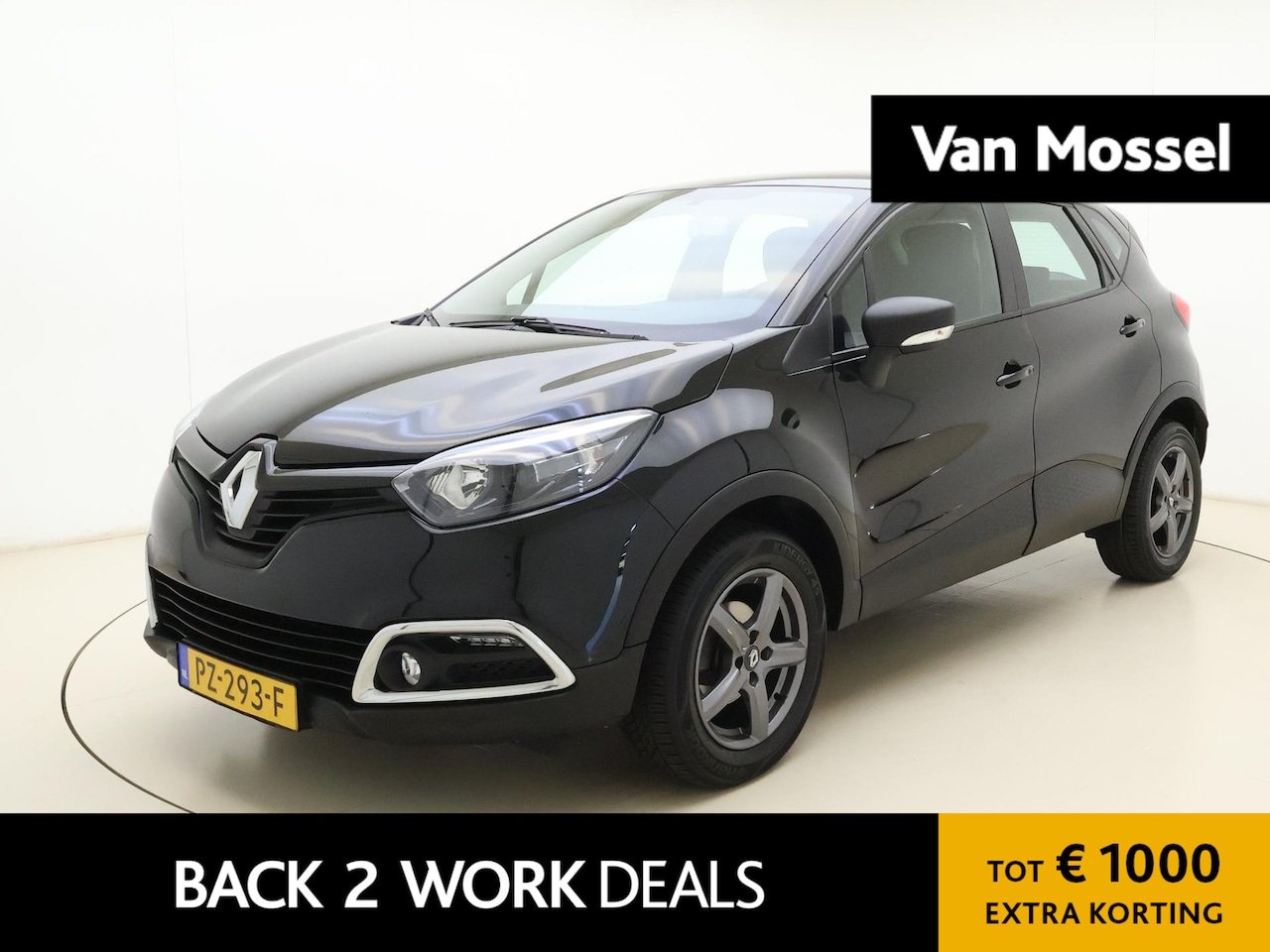 Renault Captur - 0.9 TCe Authentique | Airco | Cruise Control | Bluetooth Telefonie | Multifunctioneel Stuu - AutoWereld.nl