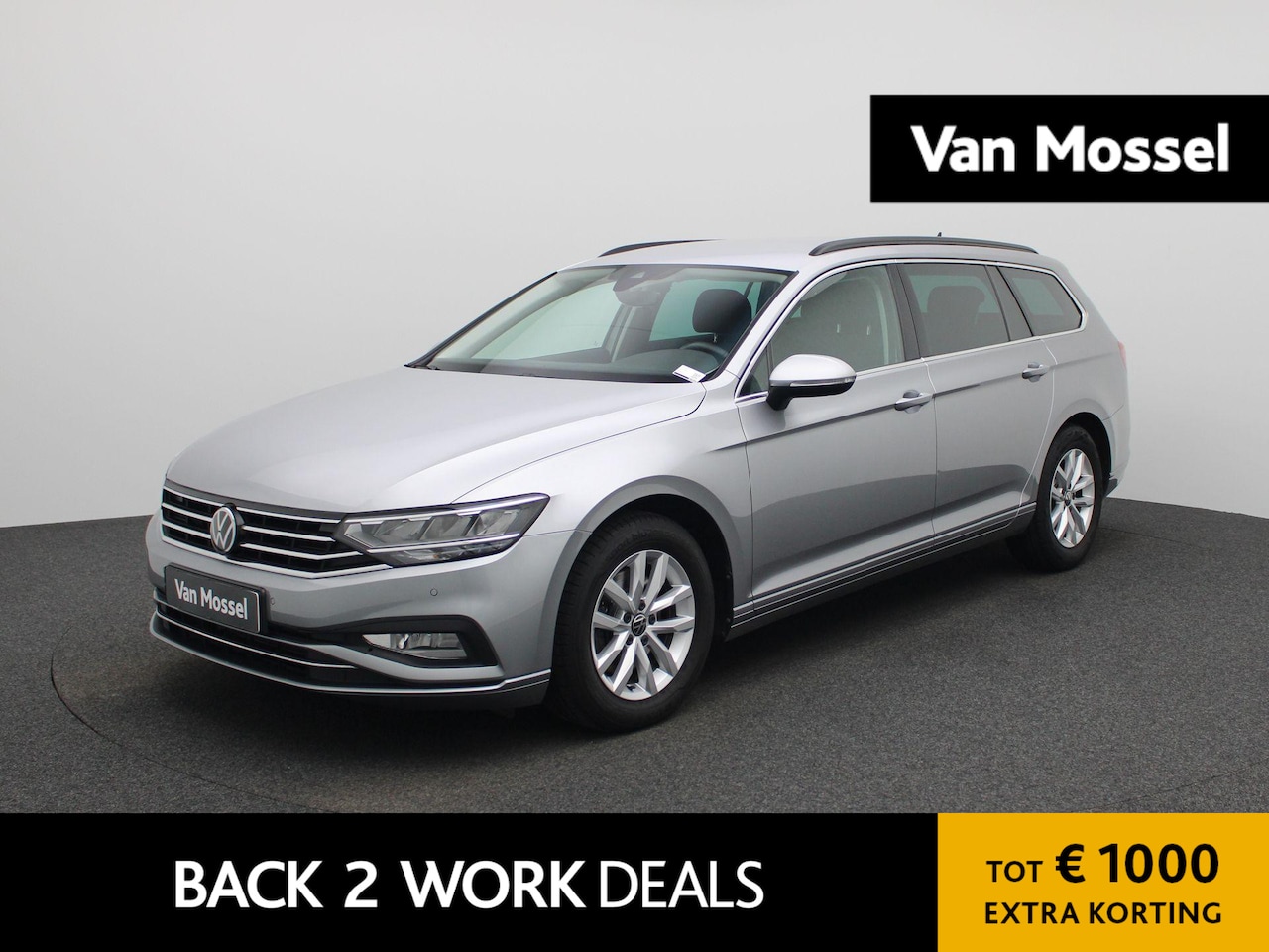 Volkswagen Passat Variant - 1.5 TSI Business | Automaat | LMV | Parkeer sensoren | DAB | Stoel verwarming | Cruise con - AutoWereld.nl