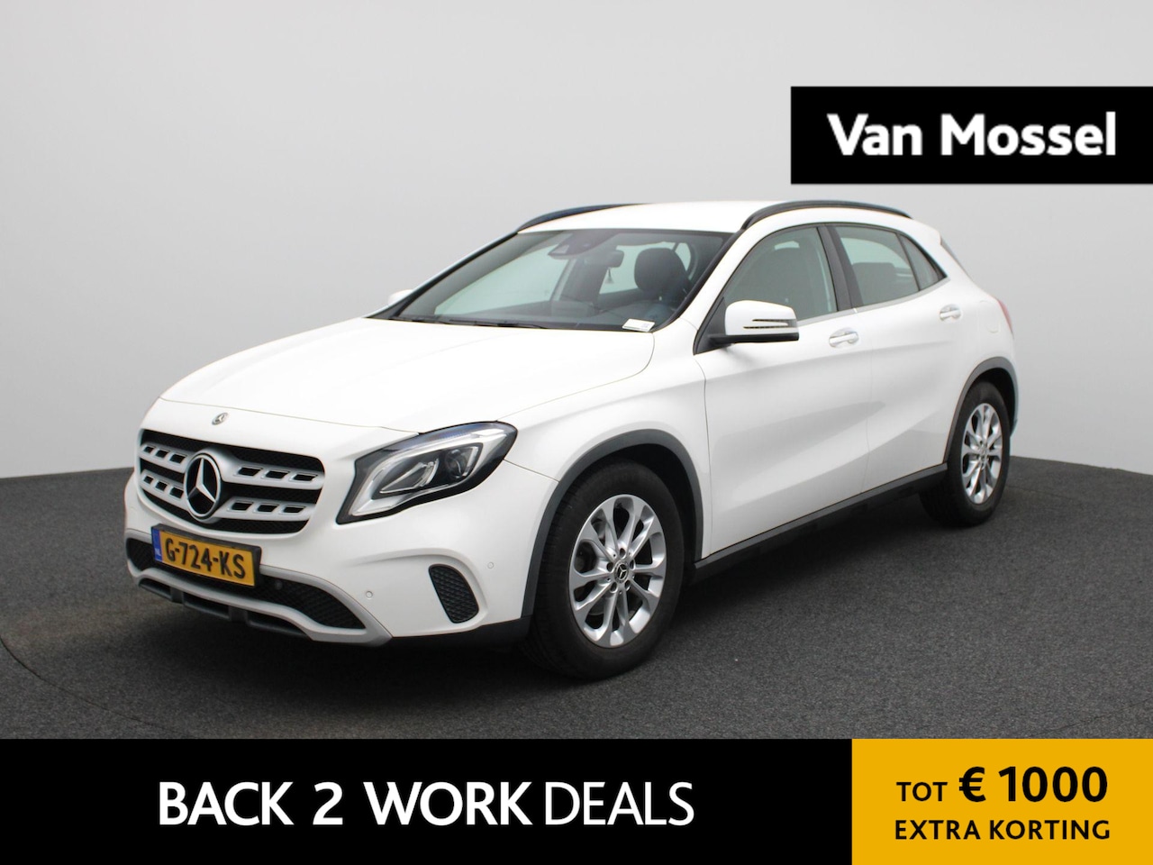 Mercedes-Benz GLA-Klasse - 180 Business Solution Limited | Automaat | Achteruitrijcamera | Parkeersensoren | Cruise C - AutoWereld.nl