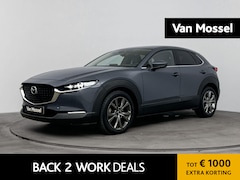 Mazda CX-30 - 2.0 e-SkyActiv-X M Hybrid Luxury | TREKHAAK | LEDER | MEMORYSTOELEN | HEAD UP DISPLAY | BO