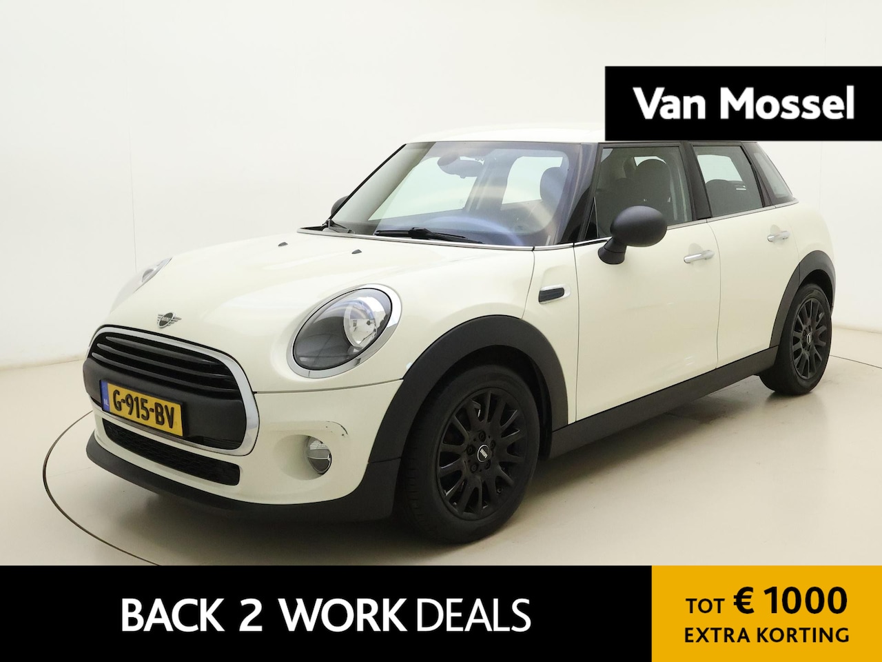MINI 5-Deurs - 1.5 One Business Edition | Airco | Lichtmetalen Velgen | Parkeersensoren | Keyless | - AutoWereld.nl