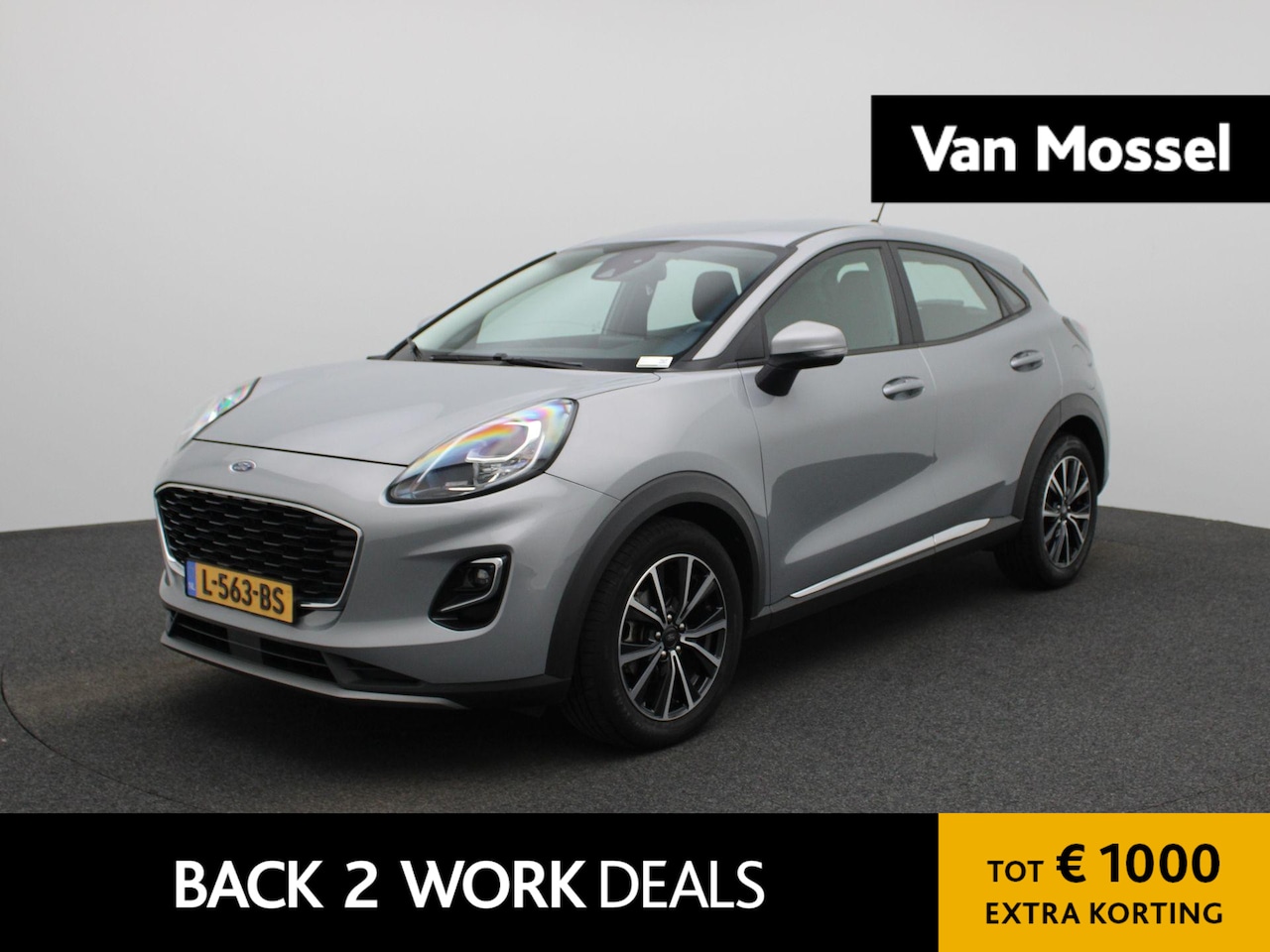 Ford Puma - 1.0 EcoBoost Hybrid Titanium | Navigatie | Stoel/Stuur verwarming | Climate control | Blue - AutoWereld.nl