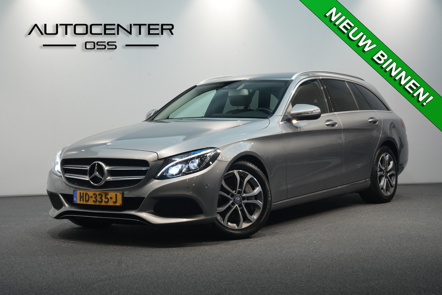 Mercedes-Benz C-klasse Estate - 350 e ✅ AIRMATIC ✅ LEDER ✅ BURMESTER ✅ CRUISE ✅ NAP ✅ SFEERVERLICHTING - AutoWereld.nl