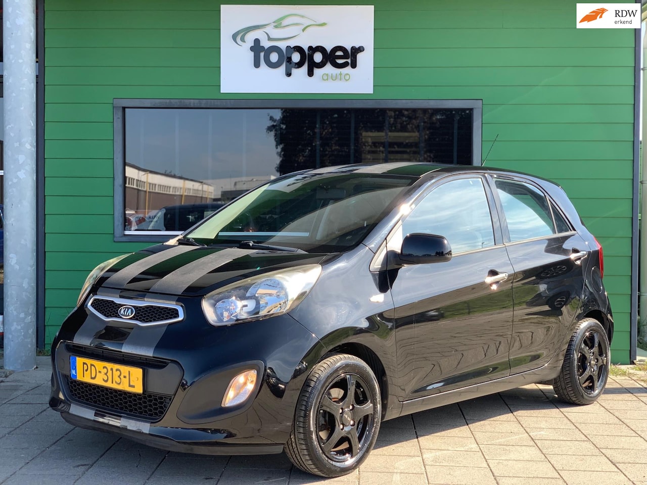 Kia Picanto - 1.0 CVVT Airco|Sport|Airco|Elektr.ramen|5-Deurs|Nieuwe APK| - AutoWereld.nl