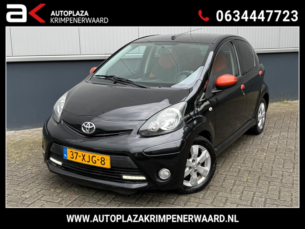 Toyota Aygo - 1.0 VVT-i Dynamic Orange Automaat Airco 5d Nieuwe Apk - AutoWereld.nl