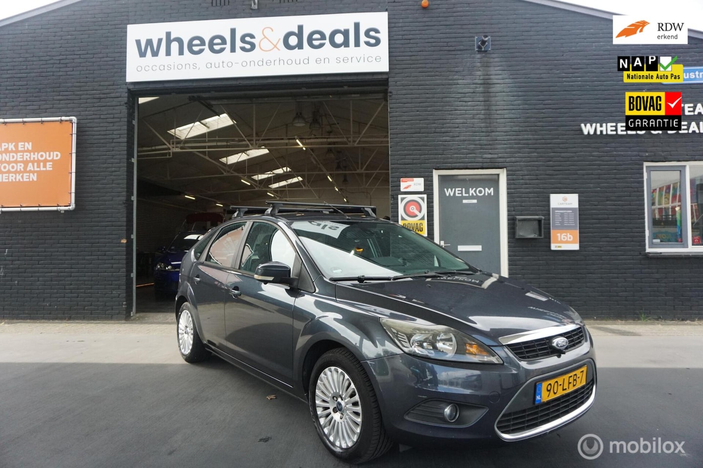 Ford Focus - 1.8 Limited Flexi Fuel 1.8 Limited Flexi Fuel - AutoWereld.nl