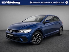 Volkswagen Polo - 1.0 TSI 96PK Life / Parkeersensoren V+A / Digitale Cockpit / LED / Travel Assist / Wireles