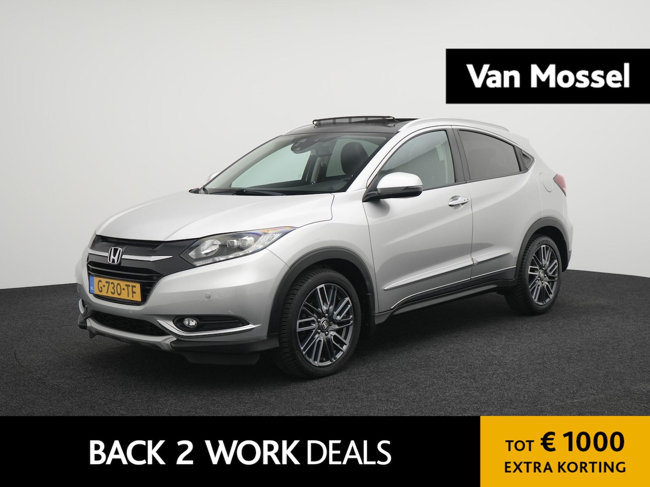 Honda HR-V - 1.5 i-VTEC Executive AUTOMAAT  | PANORAMADAK | NAVIGATIE | CAMERA | CLIMA | STOELVERWARMIN - AutoWereld.nl